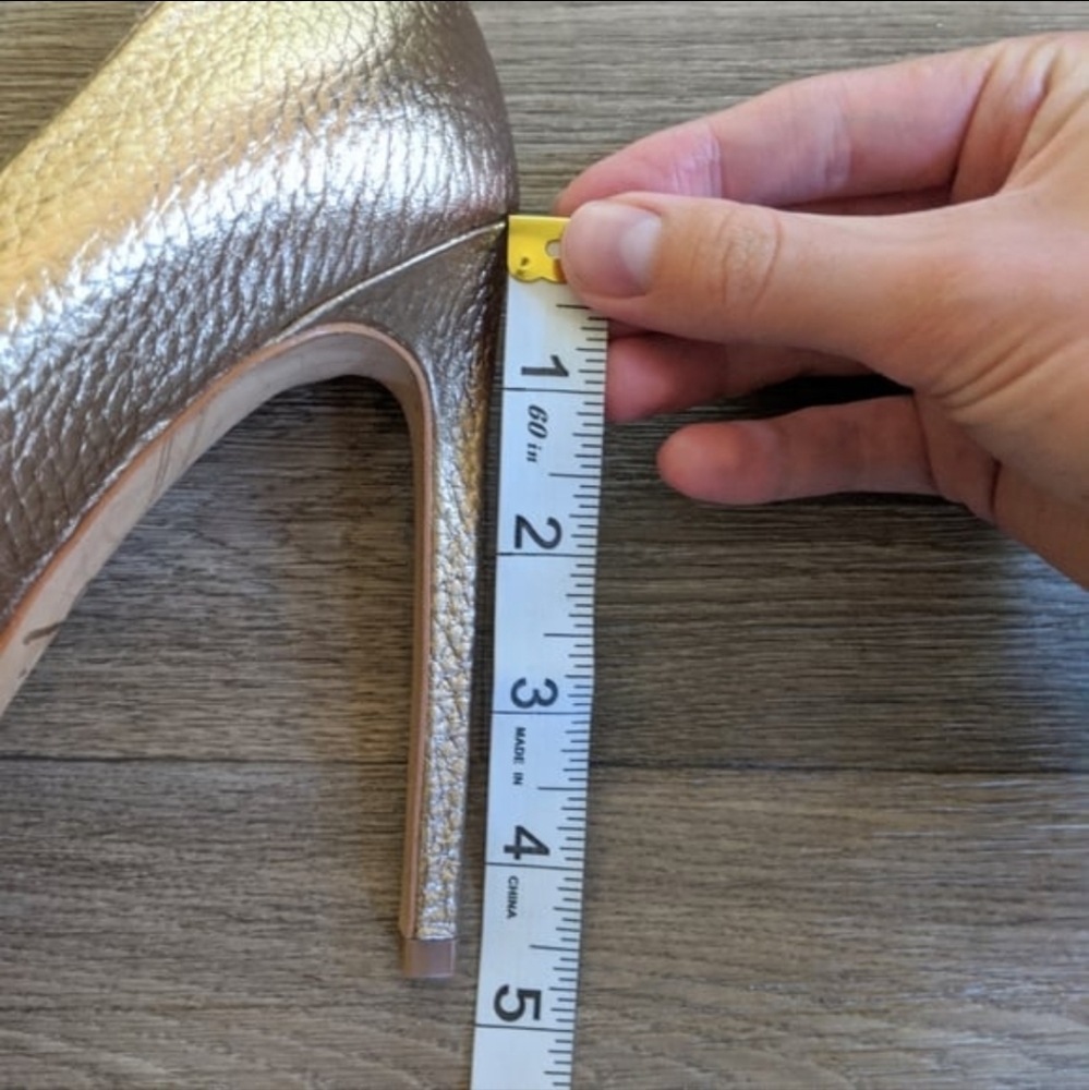 NWT Enzo Angiolini Bronze Kamrin Pump High Heel Size 7 - Picture 5 of 8